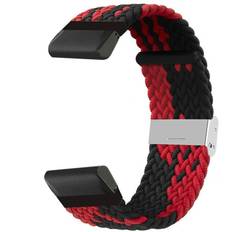 Flettet Urrem Garmin Fenix 8 (51mm) - Redblack