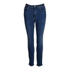 Acne Studios Peg Mid Blue High Waisted Jeans