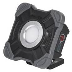 Batteri LED arbejdslys 6500K, sort/grøn - Downlight/spot/projektør
