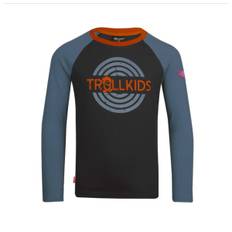 Trollkids Kid's Preikestolen Longsleeve Longsleeve Børn størrelse 164 farve sort