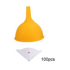3D Printer Accessories DLP SLA Photosensitive Resin Paper Funnel 1 Silicone Funnel