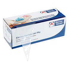 thermohauser Einweg-Spritzbeutel (Kunststoff PE) Smoothy, transparent, 100 Stück, 45,0x23,0x0,009 cm