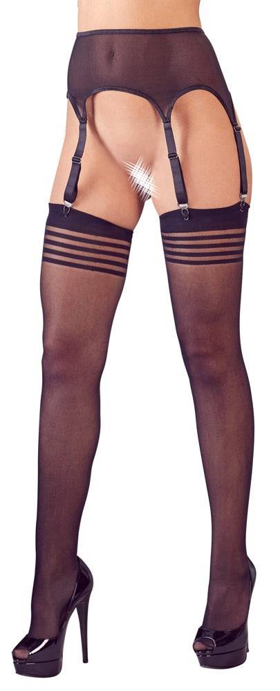 Suspender Belt - L/XL / Sort