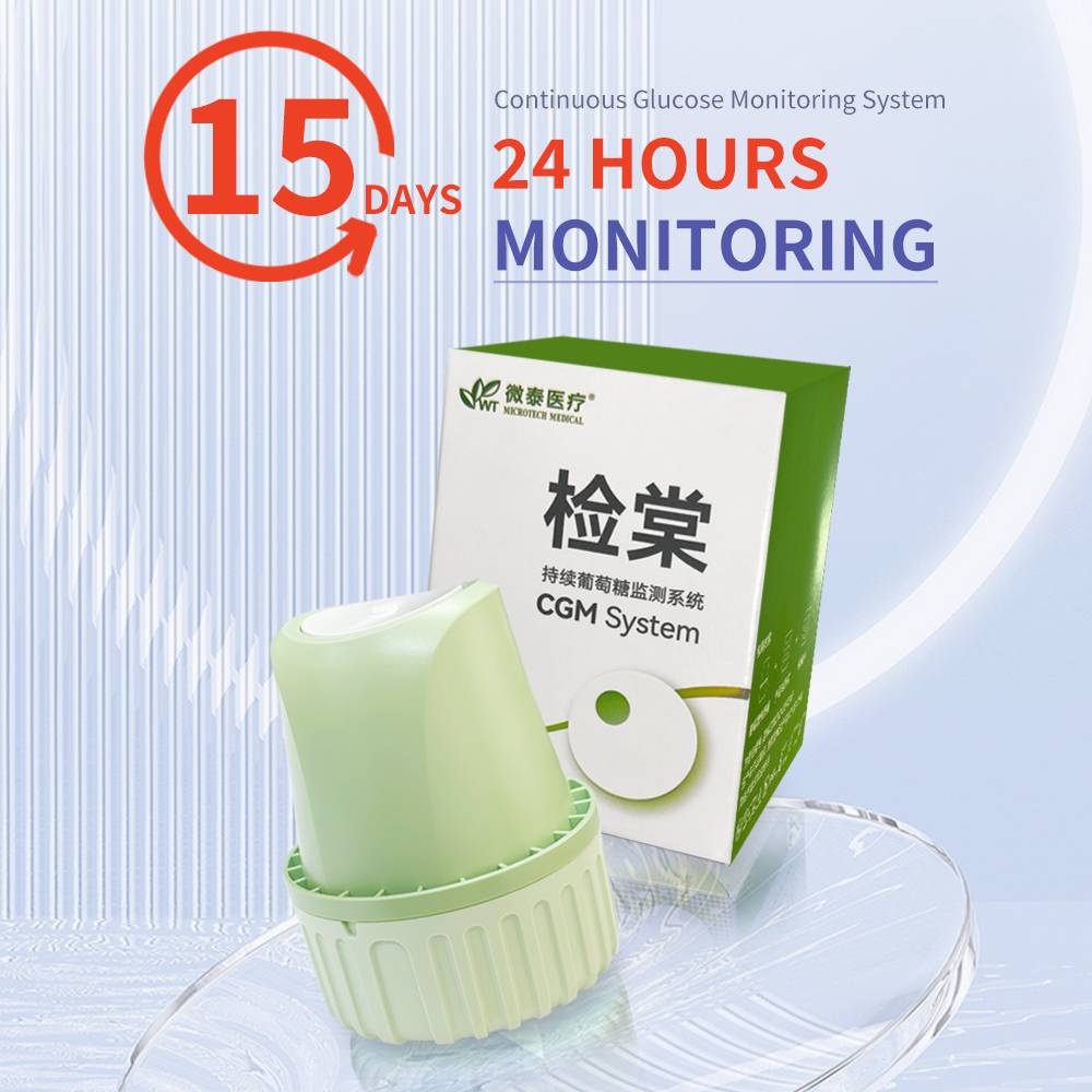 aidexx 15 DAY Dynamic Blood Glucose Monitoring Sensor CGMS 24h Real Time Diabetes Sugar Monitor Prickfree Finger Glucose Tester