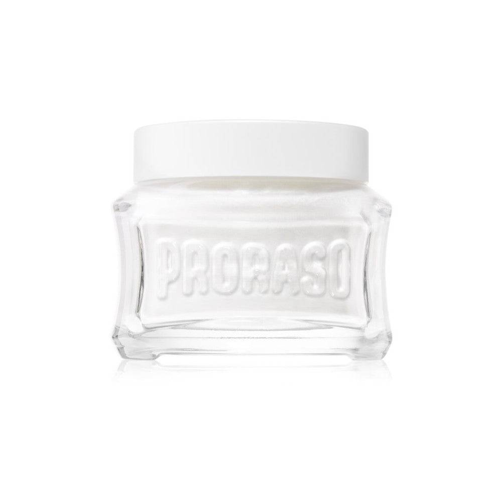 Proraso Hvid pre-shave creme til sensitiv hud 100 ml