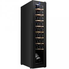 Vinkyl 18 flaskor | Extra tystgående | LED-belysning | 25cm smal