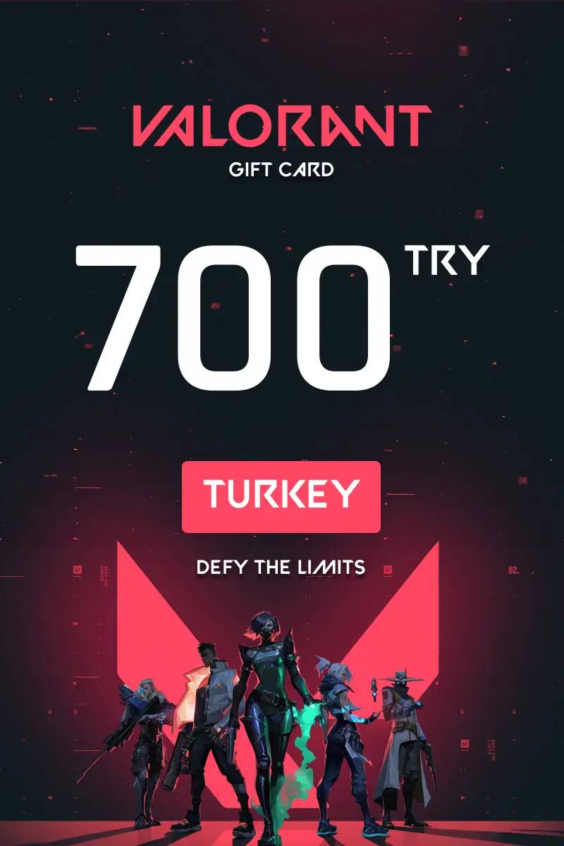 Valorant ₺700 TRY Gift Card (TR) - Digital Code.