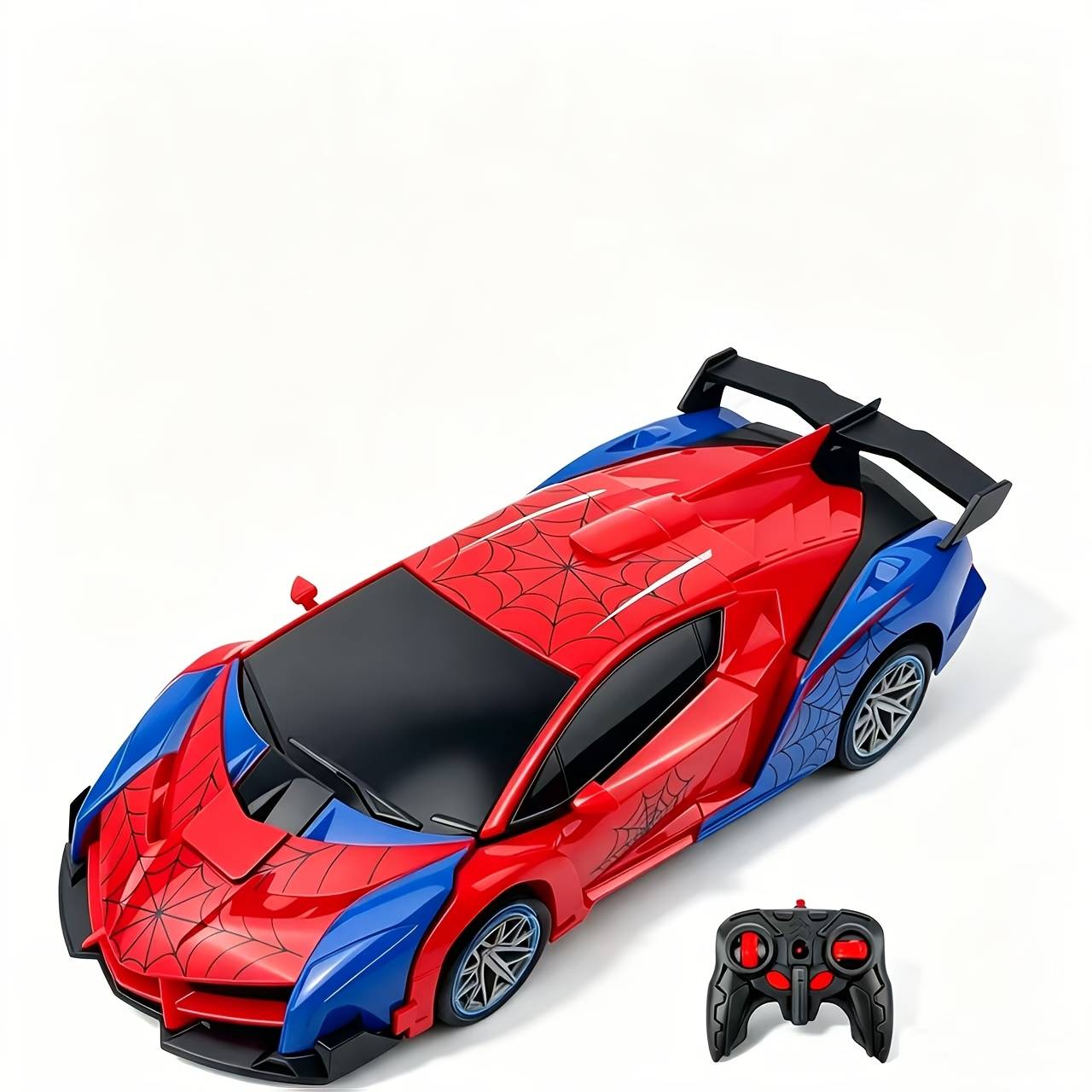 Fei Transformable Remote Control Car Robot, One-button Remote Control Car, 2.4ghz Rc Cars, 1:18 Scale Car Toys, Shining Red And Blue Light, Birthday Gifts Halloween And Christmas Gifts