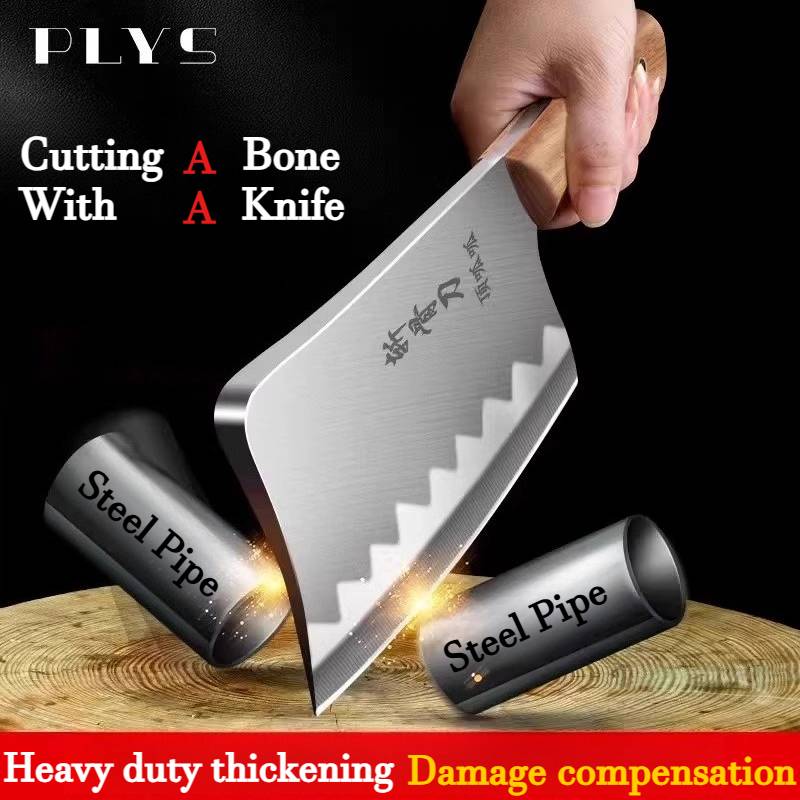 PLYS Boning Knife Kitchen Knife  Ultra-Fast Sharp Stainless Steel Bleeding Knife Meat Cutting & Slicing Knife Fish Fille