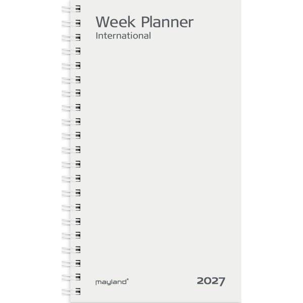Mayland 2027 Kalender, Week Planner Int. refill
