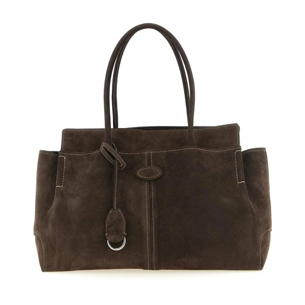 Tod's Tote bag i ruskind - Tasker - Dame - Brun - ONE SIZE -