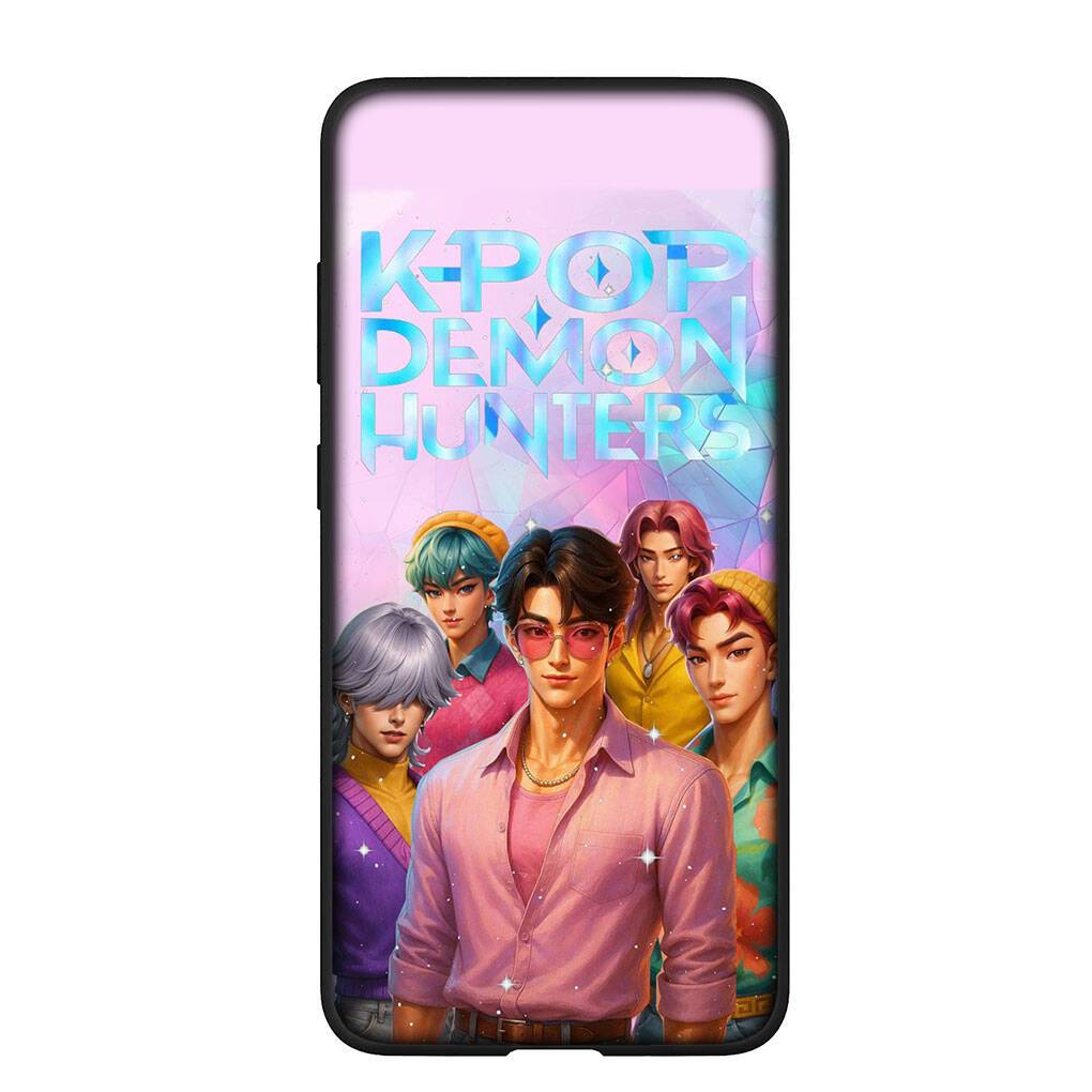 Phone Case for Samsung Galaxy S25 S23 S22 S24 Ultra FE A05 A06 A15 A16 A36 A37 A35 A54 A55 A56 A57 A25 A26 A53 A17 Jinu Saja KPop Demons Boys Hunters for Samsung Galaxy M23