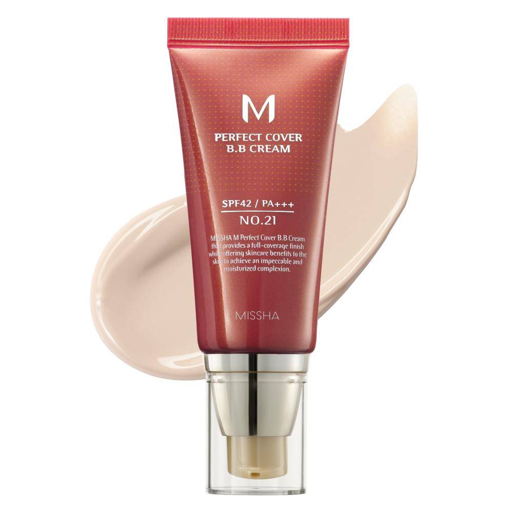[MISSHA] M Perfect Cover BB Cream SPF42 PA+++ 50ml brown