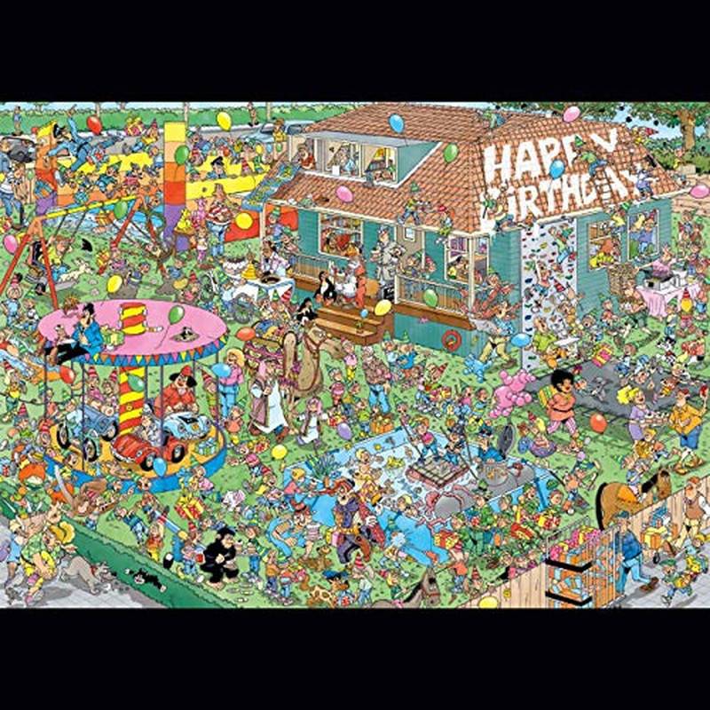 Jan van Haasteren - Kindergeburtstagsparty - 1000 Teile