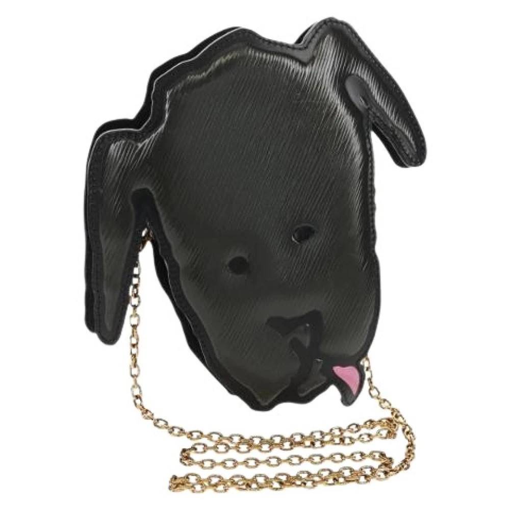 Louis Vuitton Vintage Pre-owned Vintage Skuldertaske - Vintage - Dame - Sort - ONE SIZE - Uld