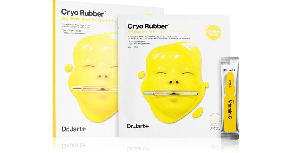 Dr. Jart+ Kryo-gummi upplysande arkmask 40 g