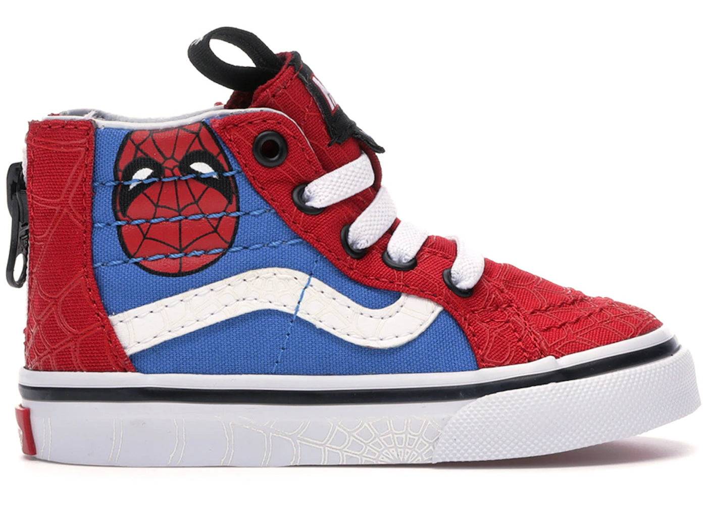 Vans Sk8-Hi Zip Marvel Spider Man (TD) - US 8.5