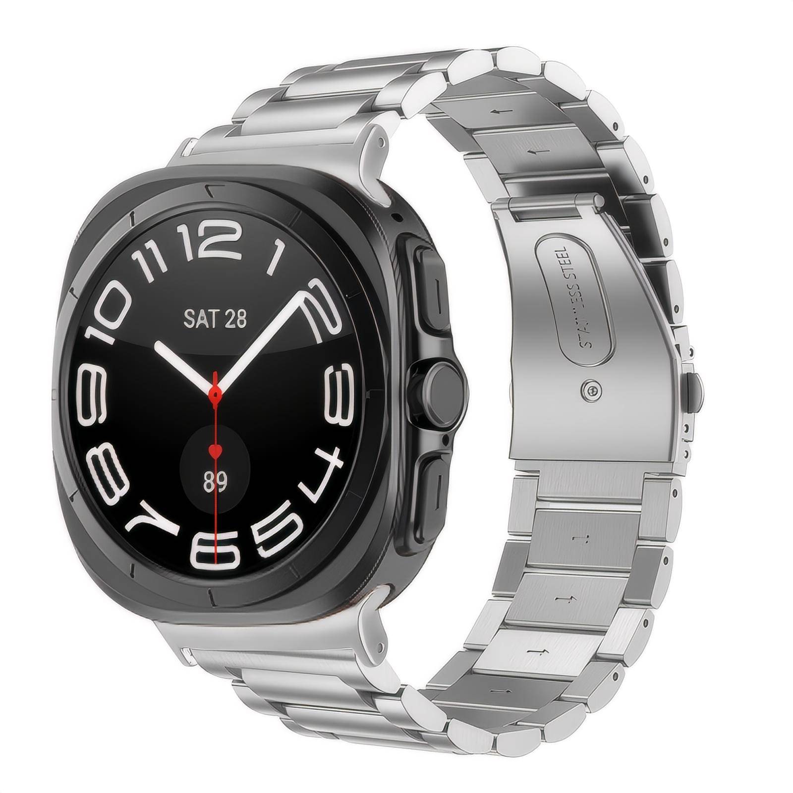 Titanarmband Samsung Galaxy Watch Ultra (2025) Silver
