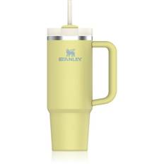 Stanley Quencher H2.O FlowState™ Tumbler krus i rustfrit stål med sugerør Medium Pomelo 890 ml - 890 ml