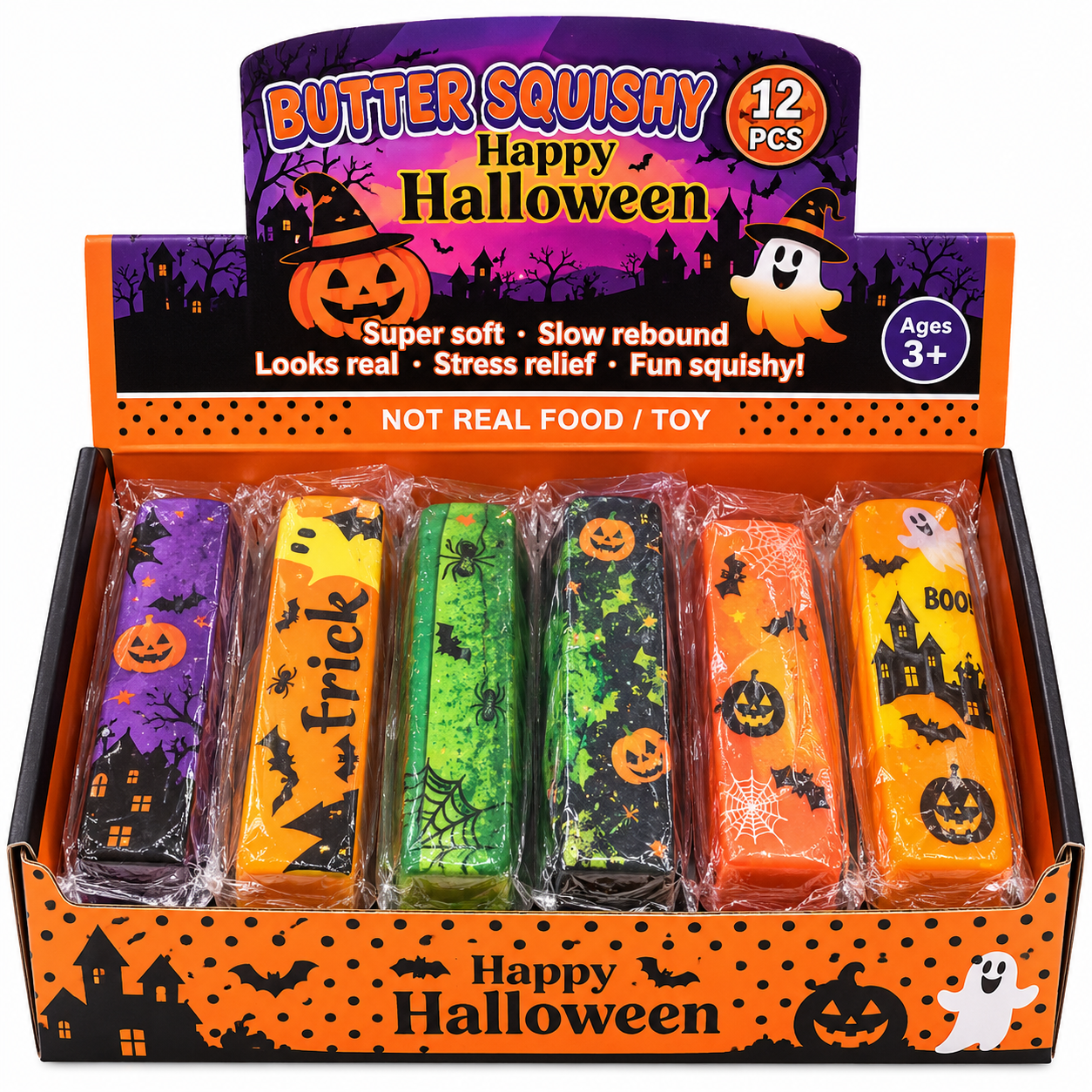 Halloween Butter Squishy - Grøn