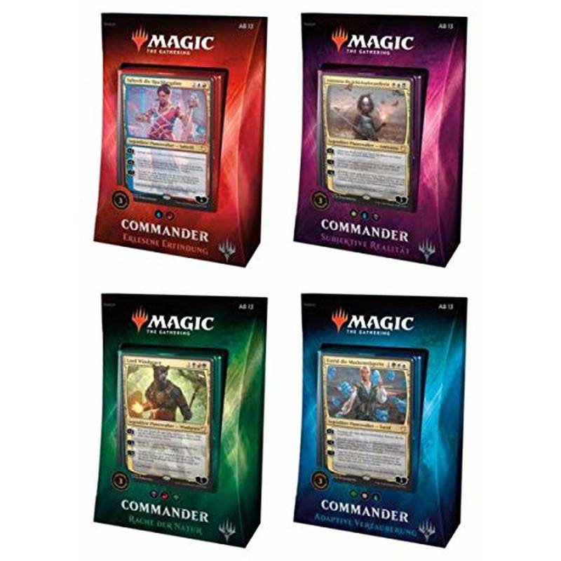 Magic Commander Decks 2018 - deutsche Version