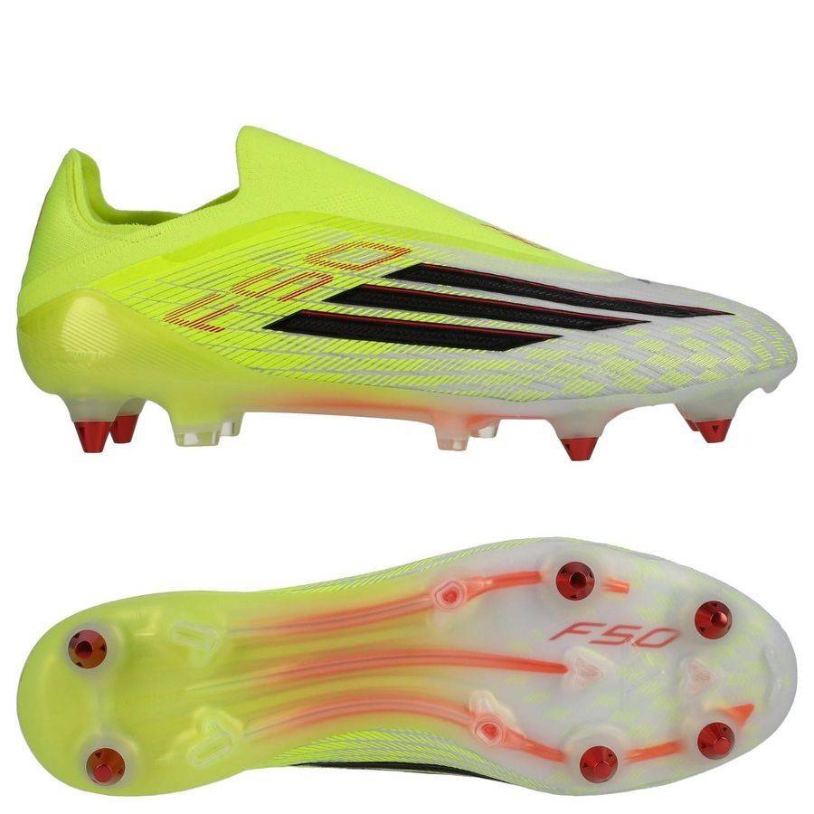 adidas F50 Elite Laceless Sg Born For Goals - Gul/svart/lucid Red - Soft Ground (Sg) - ['Gul'] (44)