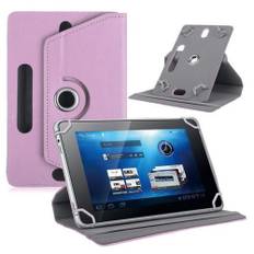 Universal iPad / tablet læder cover 9-10.1 - Pink