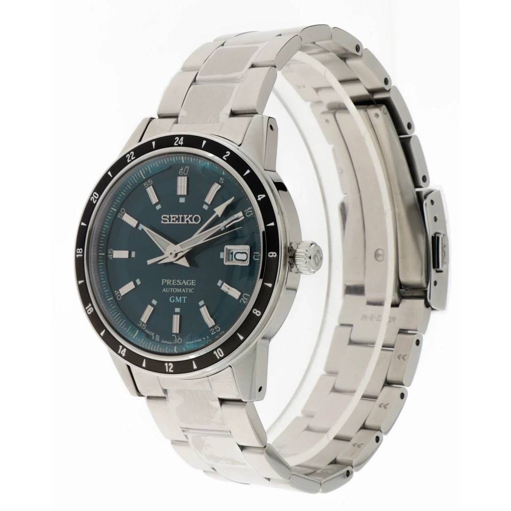 Seiko - Presage Style 60's Automatisk GMT Klocka Accessoarer - Dam - ONE Size -
