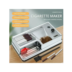 6.5/8mm Tube Electric Cigarette Rolling Machine Infrared Sensing Injector Tobacco Filling Auto