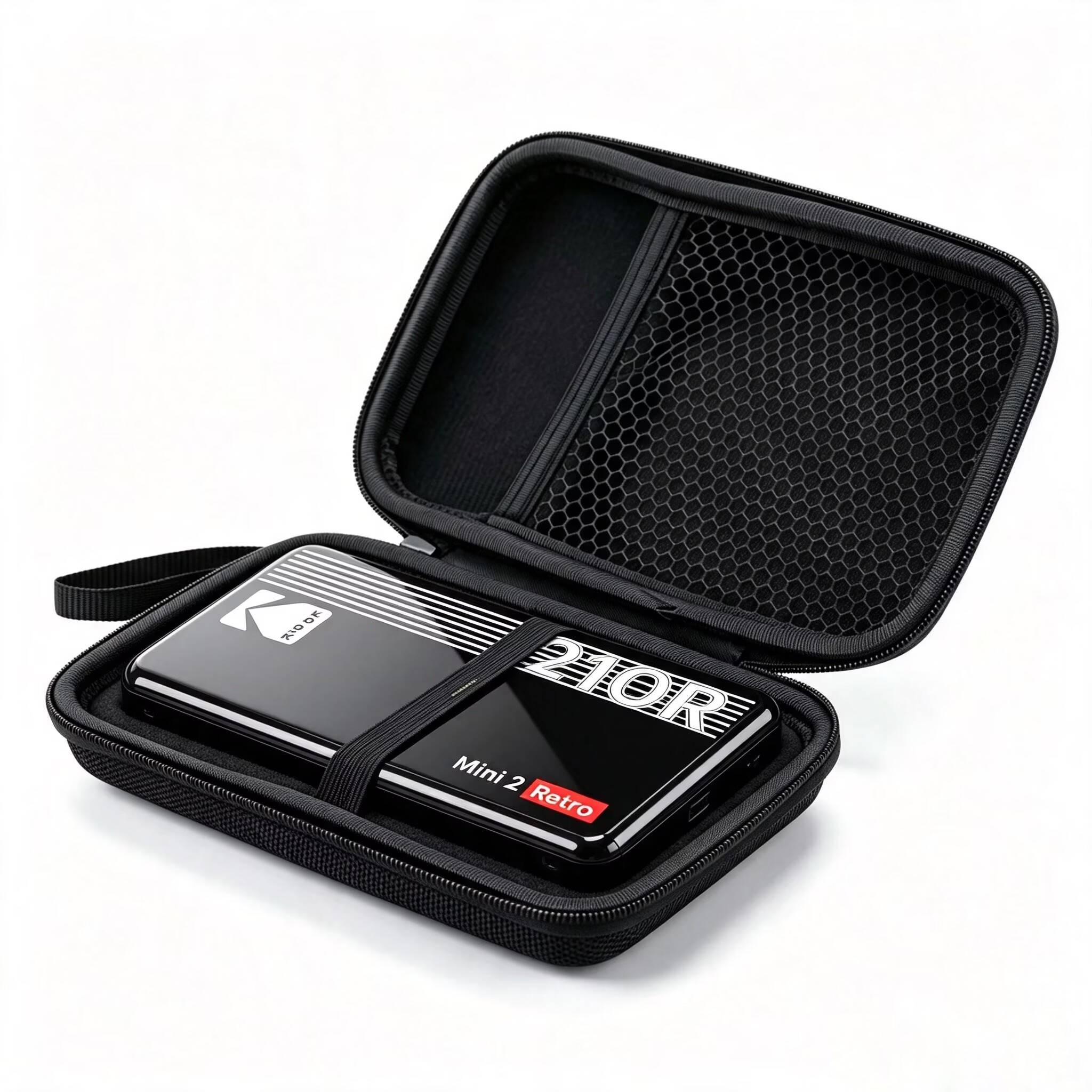 Hard Carrying EVA Case for Kodak Mini 2 3 Retro 4PASS Portable Photo Printer, Kodak Mini 2 Retro P210R