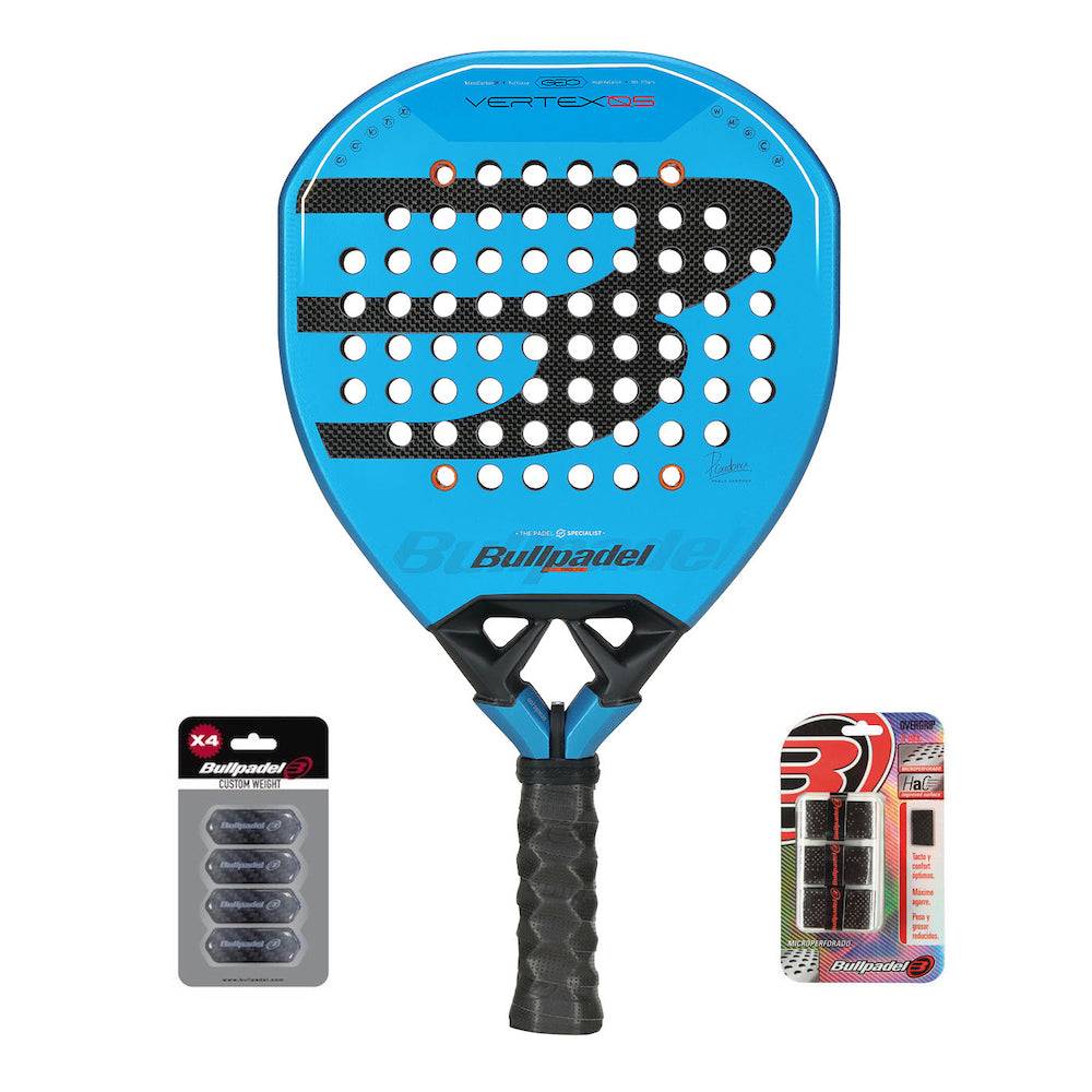Bullpadel Vertex 05 GEO 2026 + Protector Weight + Overgrip