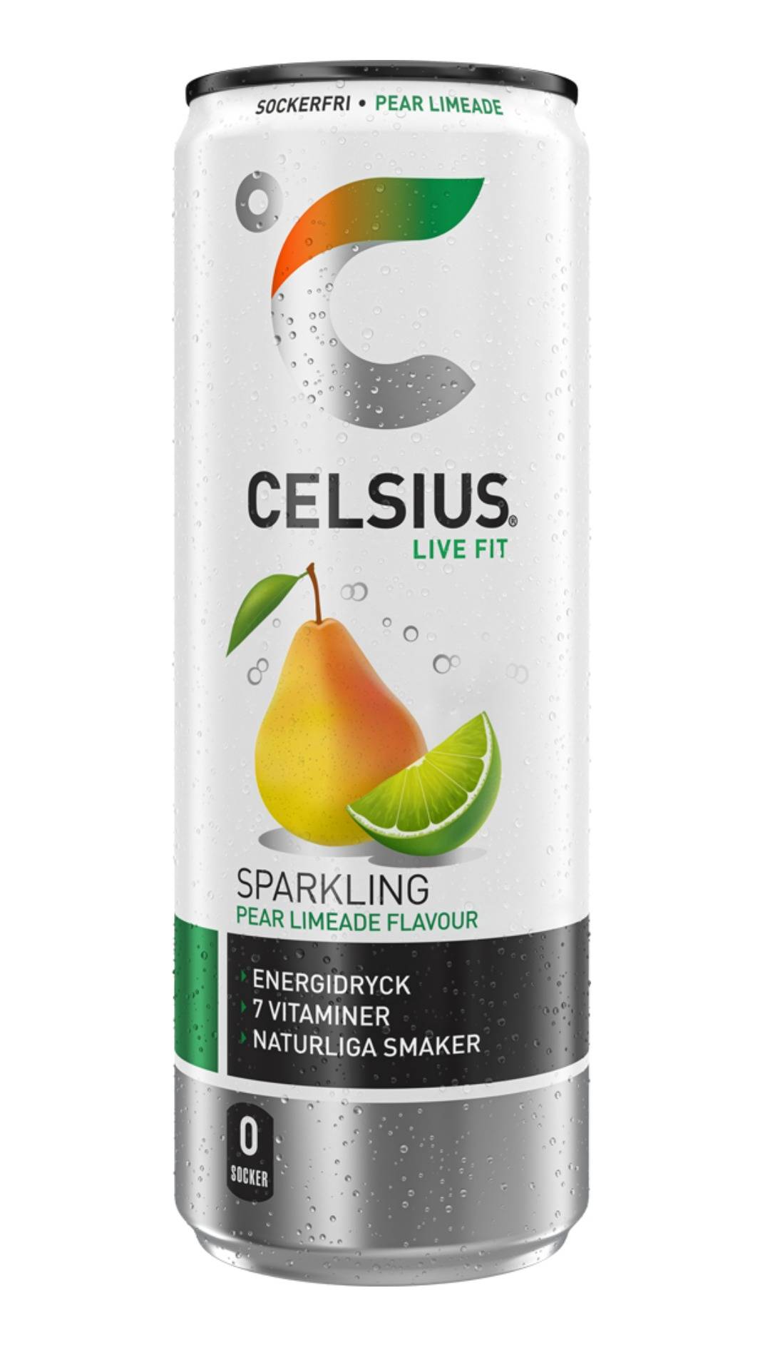 Celsius | Pear Limeade | 355 ml