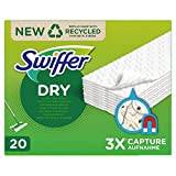 Swiffer Sweeper Refilldukar 20 Stycken, Fångar Upp & Låser In 3 Gånger Mer Damm, Smuts & Hår Än En Traditionell Sopborste