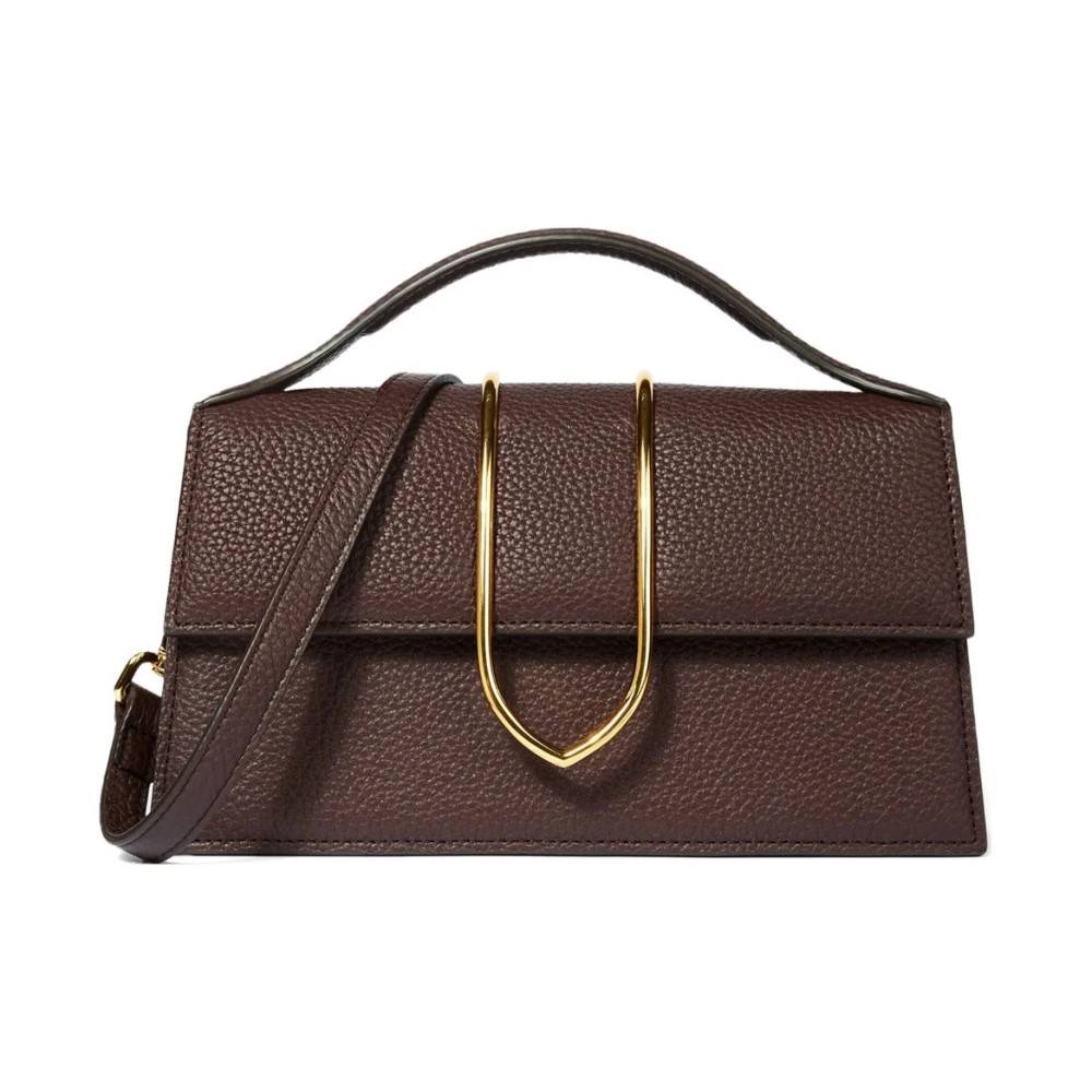 Jacquemus Le Grand Bambino Structured Bag - Tasker - Dame - Brun - ONE SIZE - Bomuld