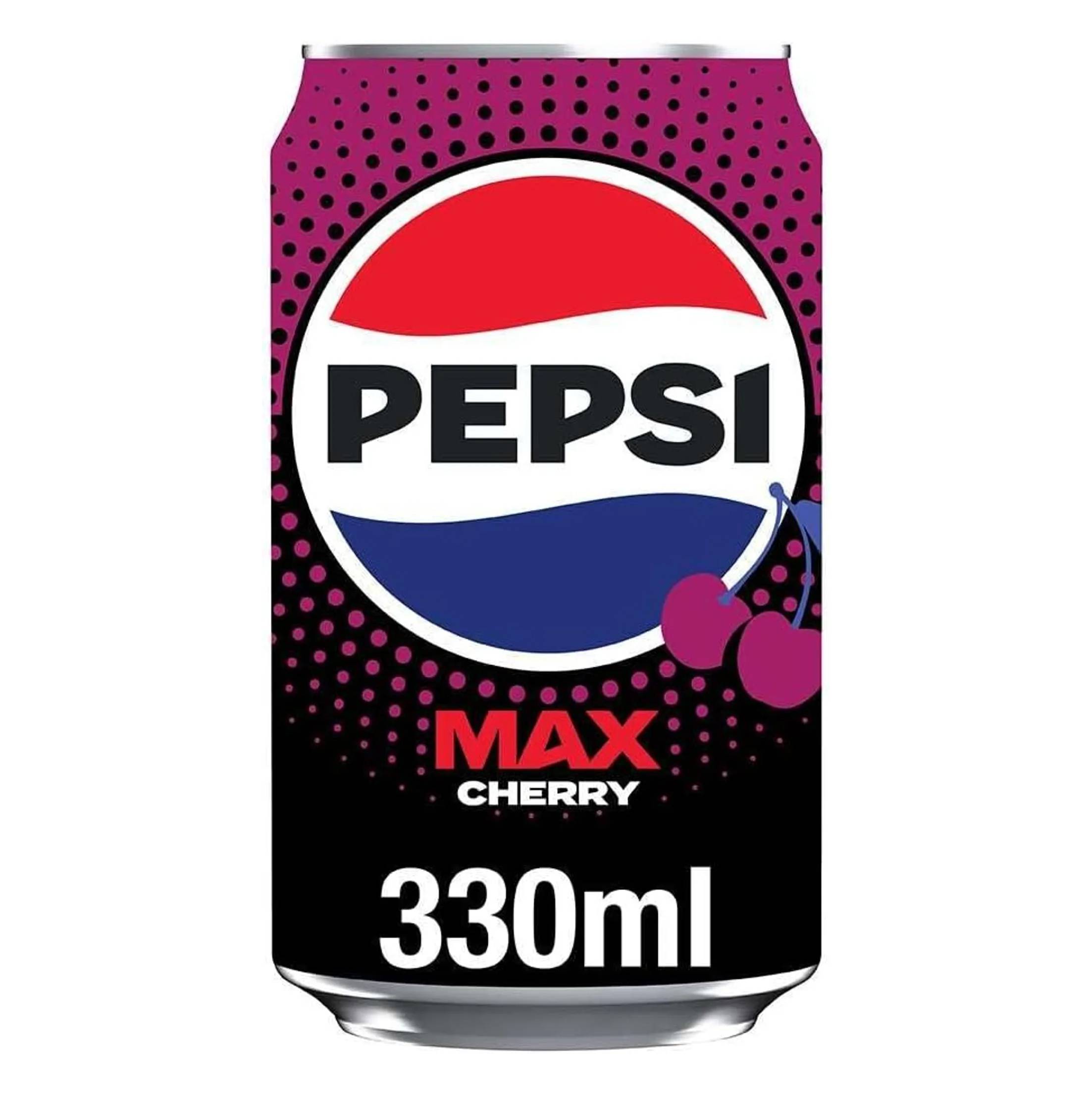 Pepsi Max - Körsbär 330ml
