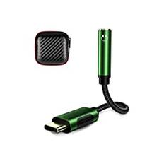 USB C Jack 3,5 mm adapter, iMangoo USB typ C hörlursadapter för Samsung A53 A33 S21 FE S20 FE S22 Ultra S22 Note 20 Ultra Z Flip Z Fold 3 Xiaomi 11T Pro 11 Lite Pixel 6a 7 Oneplus