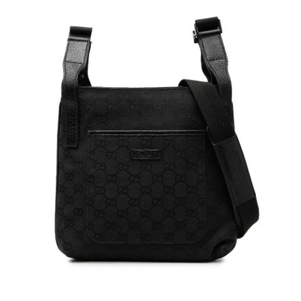 Gucci Vintage - Pre-owned Canvas Crossbody Bag Vintage - Dam - ONE Size - Läder