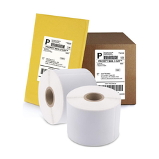 Pakkelabels Top+ 102mm x 192mm - 400 stk. pr. rulle