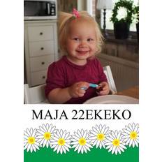 Studentskylt 50x70 Vita blommor