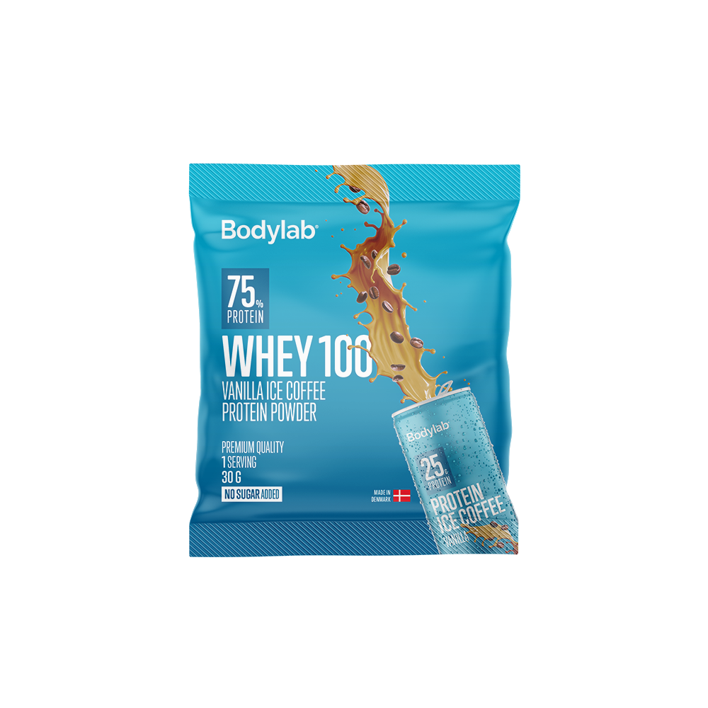 Whey 100 Sample (30 g) - Vanilla Ice Coffee.