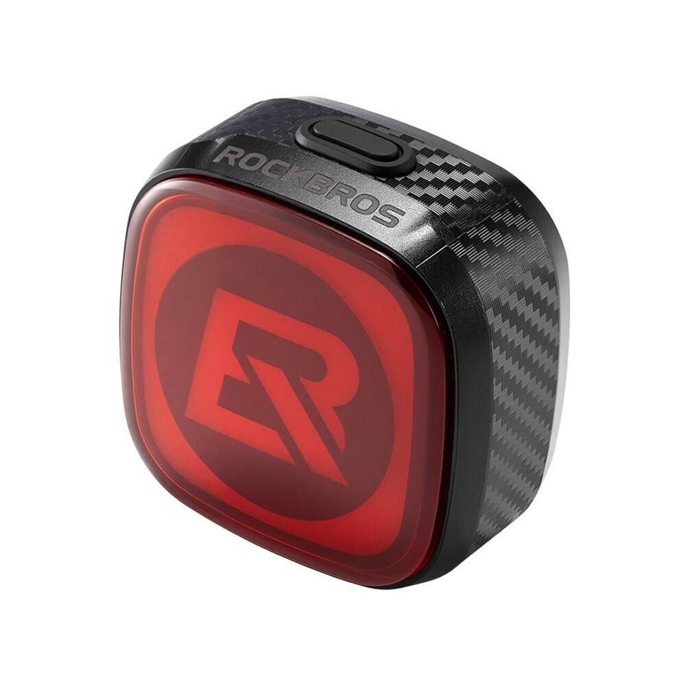 ROCKBROS Bike Lights Waterproof Rear Light 4 Modes Bike Lamp with Intelligent Brake Sensor for Safe Night Riding