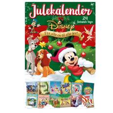 Karrusel Forlag - Julekalender - Disney med 24 mini bøger