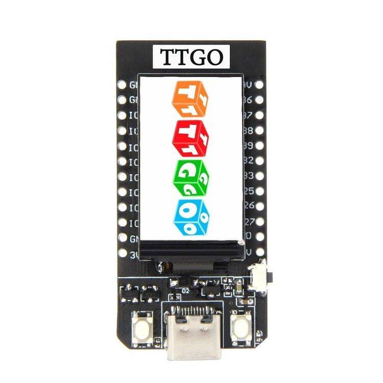 TTGO T-Display ESP32 WiFi and Bluetooth Module Development Board 1.14 Inch LCD: 4MB