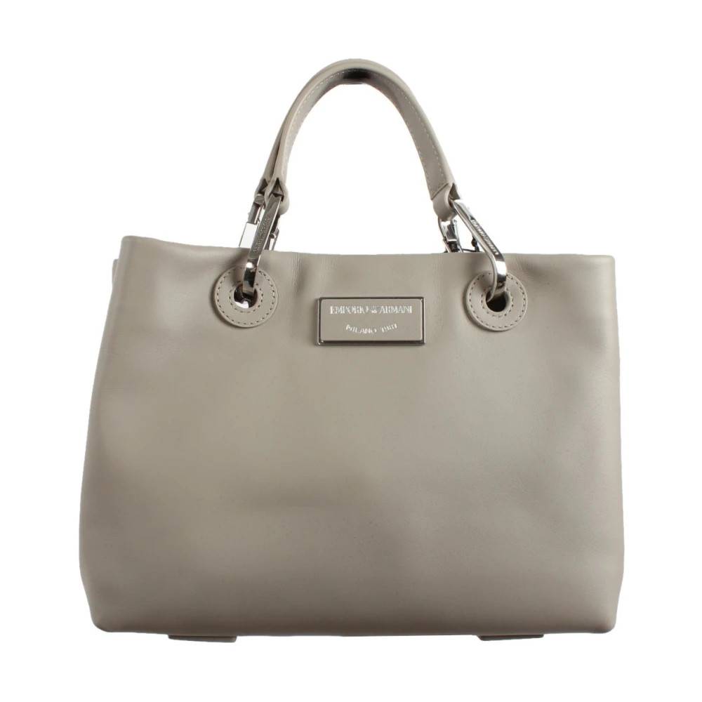 Armani MyEA Small Shopper Bag - Tasker - Dame - Grå - ONE SIZE - Uld