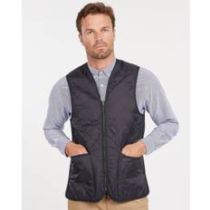 Barbour Quilted Mens Waistcoat/Zip-In Liner Colour: Navy/Dress, Size: 38 Inch