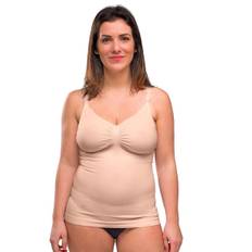 Carriwell Sømløs Ammetop med Shapewear Beige XL