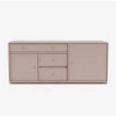 Montana Mega 200802 Skænk med sokkel 3 cm 115,2x38 cm - 137 Mushroom