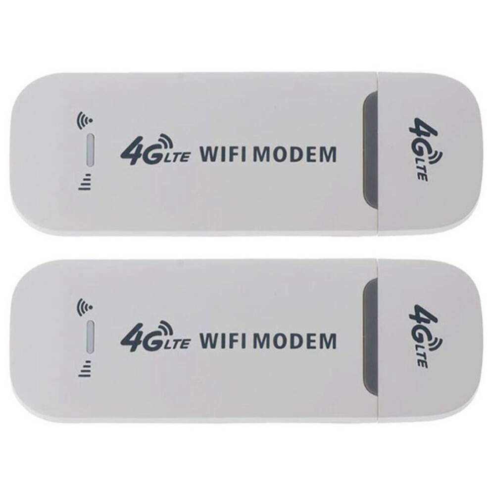 2X 4G LTE USB Modem Network Adapter with WiFi Hotspot SIM Card 4G Wireless Router for Win XP Vista 7/10 10.4