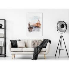 Tavla - Watercolour Venice (1 Part) Vertical - Premium print 40x60