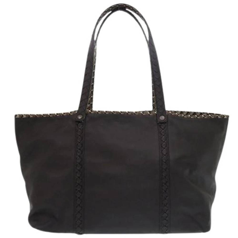 Bottega Veneta Vintage - Pre-owned Nylon Tote Vintage - Dam - ONE Size - Nylon